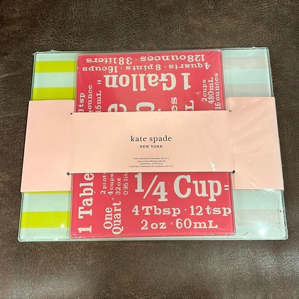 NWT Kate Spade food prep boards